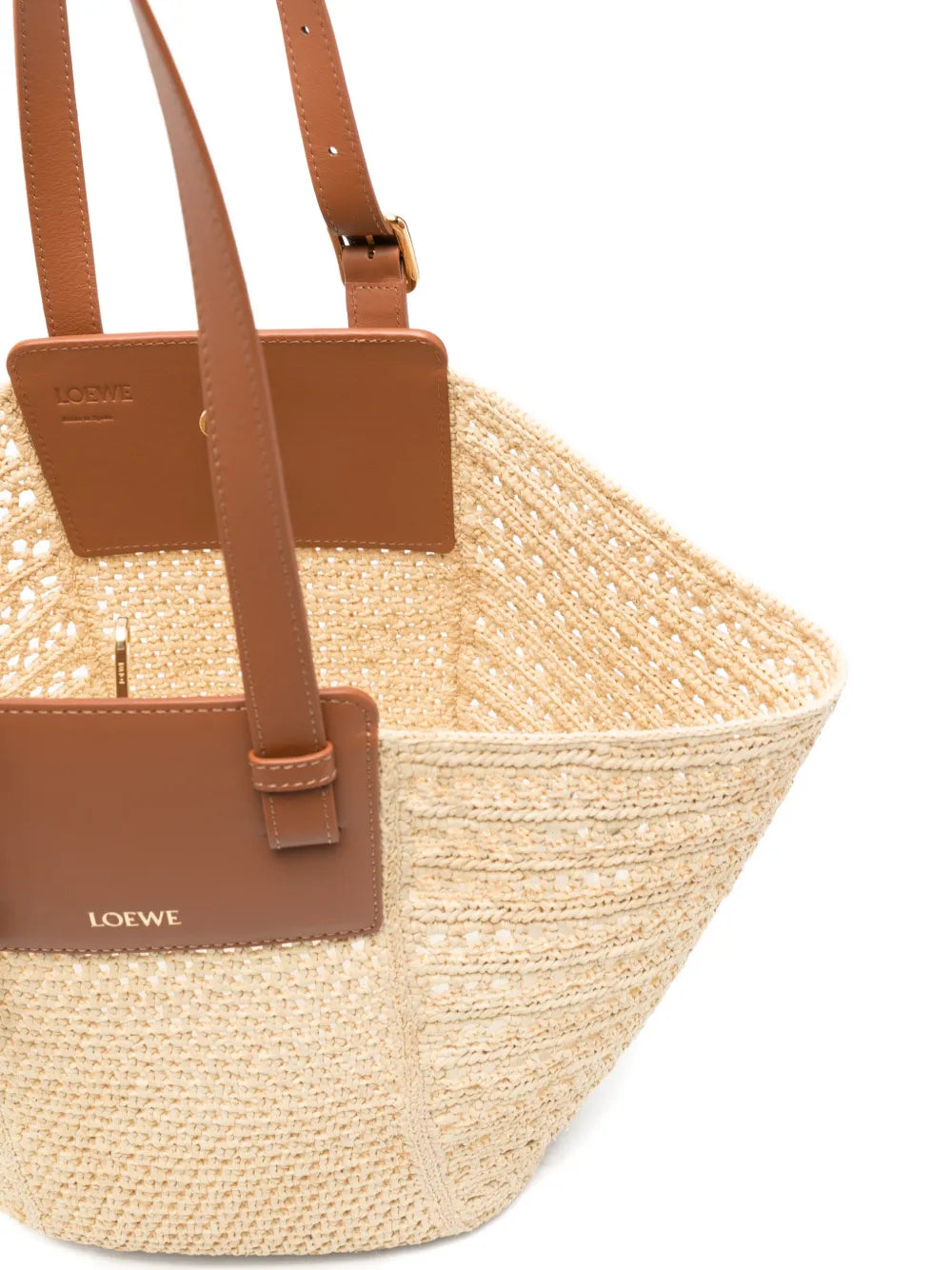 LOEWE Medium Hammock woven shoulder bag