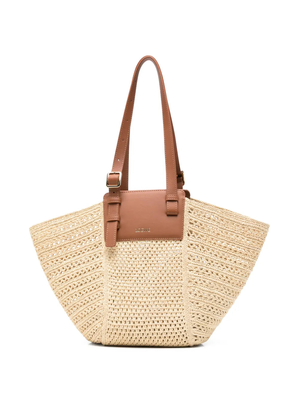 LOEWE Medium Hammock woven shoulder bag