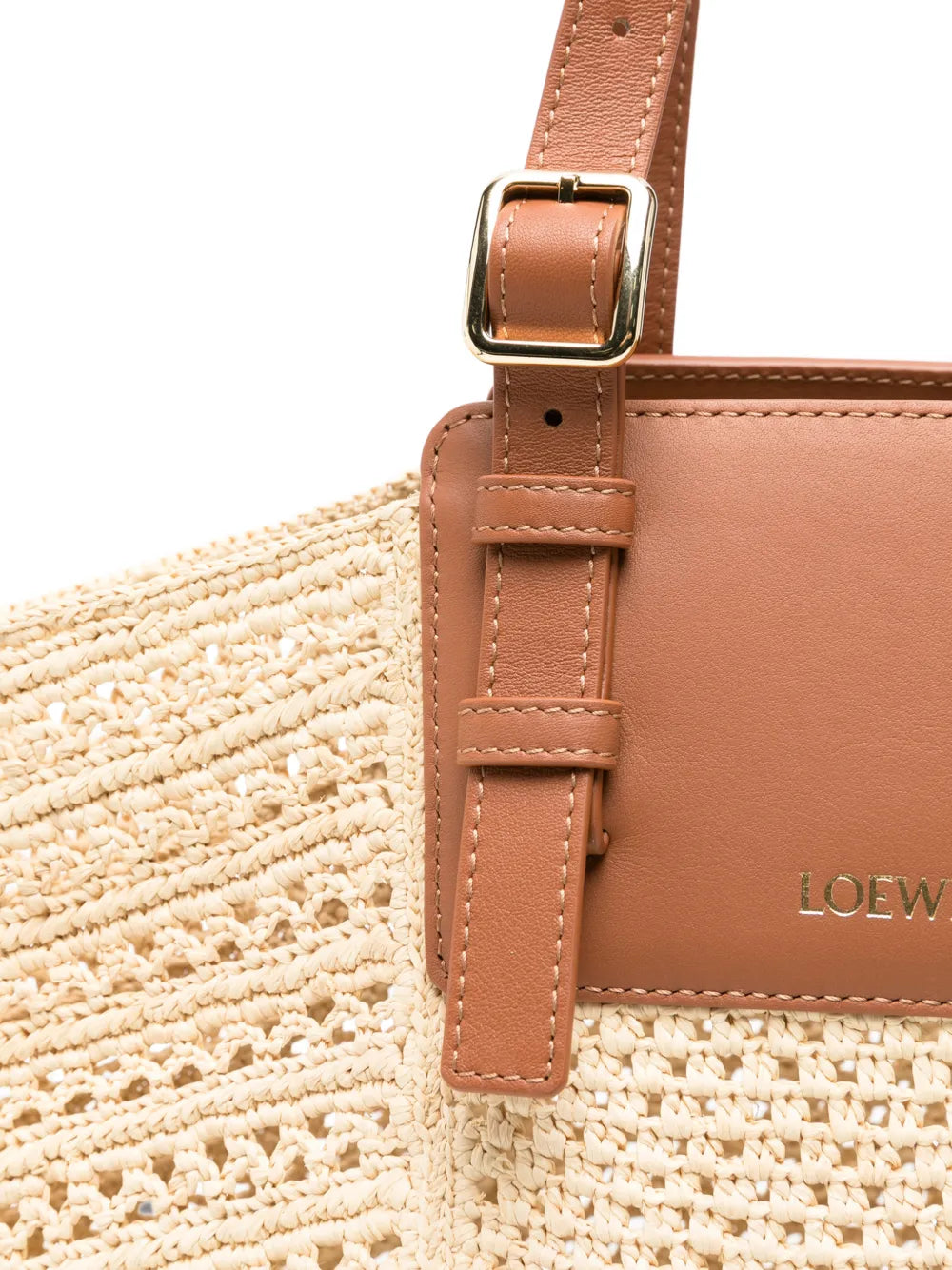 LOEWE Medium Hammock woven shoulder bag